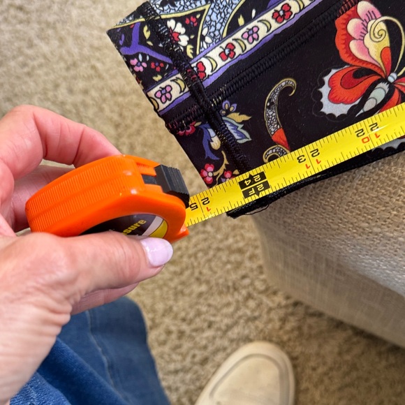 Johnny Was Black Floral Butterfly Skinny Leggings - Picture 7 of 7